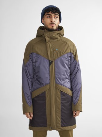 Klättermusen 62 Levitend Kion Parka Unisex - Olive-Purple Stone - Unisex - M
