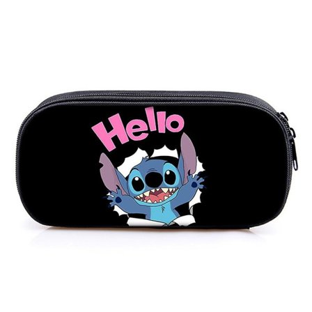 Lilo & Stitch penalhus til børn, drenge og piger - penalhus til skole, college, kontorartikler, multifunktionelt penalhus