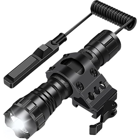 Wf-501b Taktisk Jaktlykt - 1500 Lumen Vanntett Lommelykt