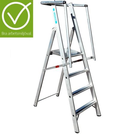 Zarges ZAP Trappstege 4 steg, Stegar & ställningar