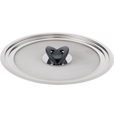 Tefal Ingenio Sprutebeskyttende lokk, 24-28 cm' - 'Rustfritt stål