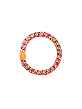 MATCH - HÅRSTRIKK Multi Orange - Intex - Str. ONESIZE - Dame - Tilbehør - Rød - 100% polyester