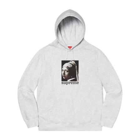 Supreme, Sweatshirt Grijs, Heren, Maat:L