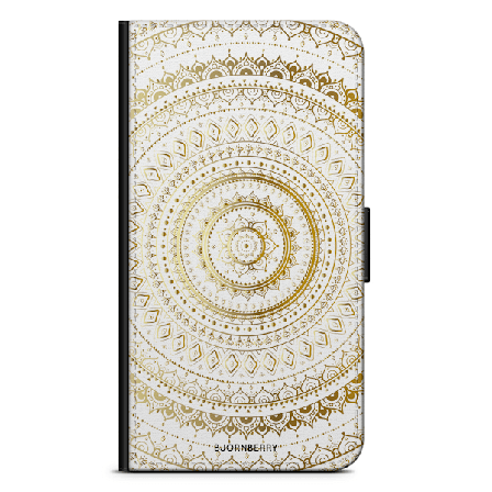 Bjornberry Fodral Samsung Galaxy S10 Plus - Guld Mandala
