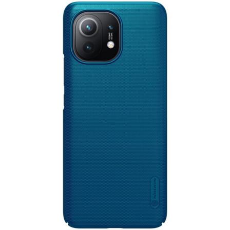 Xiaomi Mi 11 - Nillkin Frosted Shield Matt Skal - Blå Blue Blå