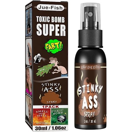 30 ml Fjärt Spray Stinkande Rumpa Fjärt Spray Prank, Super Stinkande Flytande Fjärt Flytande Spray, Lurig Flytande Fjärt för Barn Vuxna