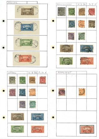 Slesvig - Samling i 1 ringbind - Stemplet