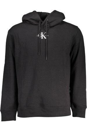 Calvin Klein Felpa Senza Zip Uomo Nero