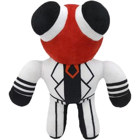 Rainbow Friends plyschleksak, Rainbow Friends Röda gosedjur plyschfläktleksaker, gosedjur plyschdockor Jultacksägelsedagspresenter för barn