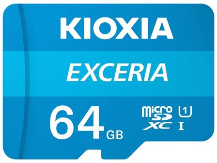 Kioxia EXCERIA - flashminnekort - 64 GB - microSDXC UHS-I