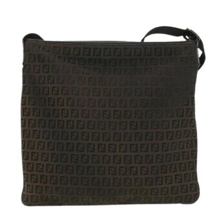 Fendi Vintage Pre-owned Canvas fendi-Tass , Zwart , Dames , Maat: ONE Size Vintage Tassen