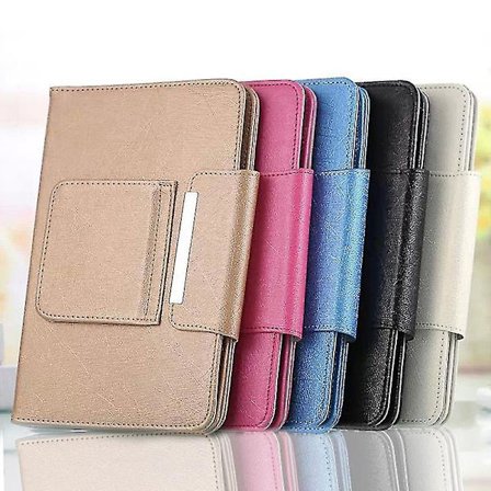 Fodral för Samsung Galaxy Tab A 8.0" surfplatta Folio Cover Stand med Bluetooth-tangentbord-hao