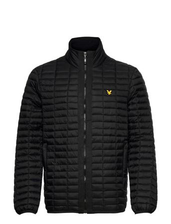 Block Quilted Jacket Black Lyle & Scott Sport