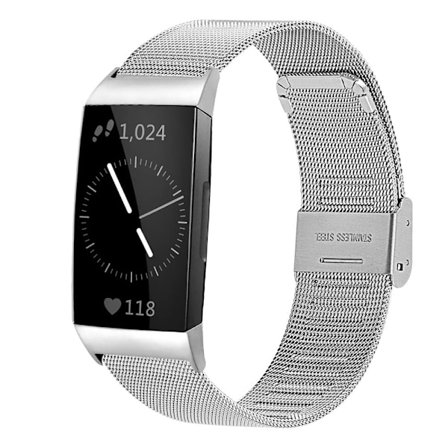 Fitbit Charge 5 klockarmband i rostfritt stål - Silver