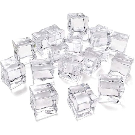Xinxu akryyliset jääpalat, kirkkaat tekojääpalat baarikoristeluun,