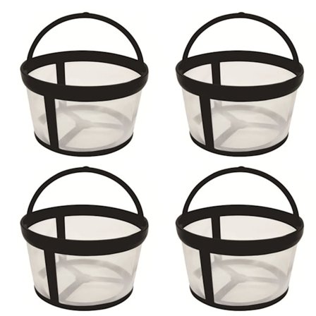 4/8/12 koppar kaffefilter Praktisk handbryggt kaffefilterkorg för hemmet