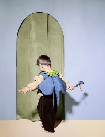 Kid's Concept Blueberry Fairy Dress-Up - Blue - ONE SIZE