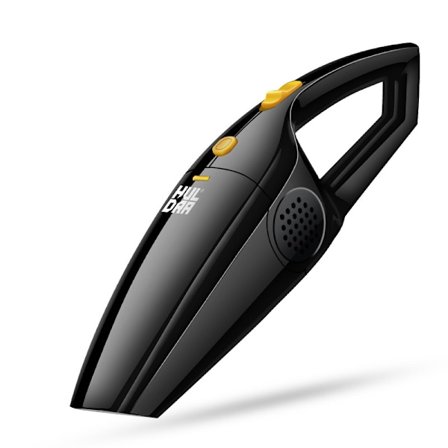 Kaksipuolinen auton imuri, pieni mini langaton lataus autoon (musta superimuri)