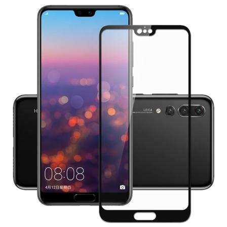 Huawei P20 - Heltäckande Härdat Skyddsglas mot Blå-ljus Vit