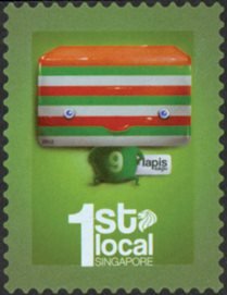 Singapore - Lokale mellemmåltider - Postfrisk frimærke