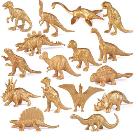 16 stk. Dinosaur Figurer Legetøjssæt Realistiske Små Dinosaur Figurer Plastik Mini Dinosaur Figurer Realistiske Dinosaur Figurer Dino Figurer