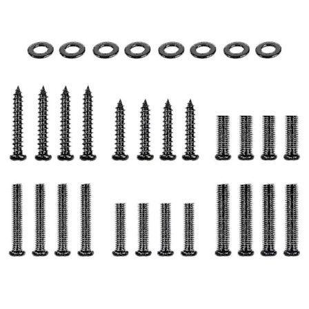 Jalustaruuvit ja aluslevyt, yhteensopivat Samsung TV -jalustan ruuvisarjan kanssa, yhteensopiva Samsung 32 40 43 45 50 55 60 65 70 75 80 85 -Perfet -