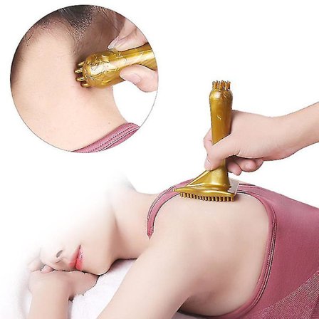 Massage Meridian Brush Anti-cellulite Triangle Massage Brush För Kroppsslankande - Snngv