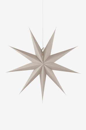 Jotex - ANDROMEDA adventsstjerne ø 150 cm Greige - Kjøp Julestjerner hos Jotex