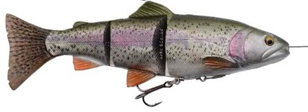 Savage Gear 4D Line Thru Trout 25cm, Rainbow Trout Slow Sink 180g