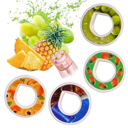 Fruit Aroma Pods for Hydration, Compatible with air up Water Bottle, Enhance Flavor Sugar-Free Zero Calorie, Portable and Durable Scented Water