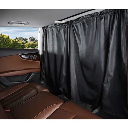 Bilgardin Solskjerm, Avtakbar Skillevegg for Sete foran og bak