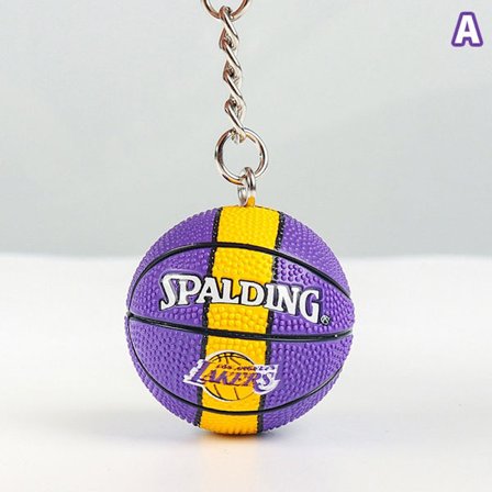 Sports Basketball Souvenir Nøgleringe Stjerne Navn Nøglering - Perfet