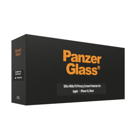 PanzerGlass Privacy Displayschutz iPhone 15 | Ultra-Wide Fit