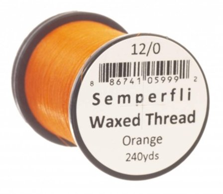 Semperfli Waxed Thread 12/0 - Orange