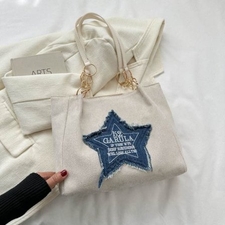 Skuldertaske Underarmstaske HVID