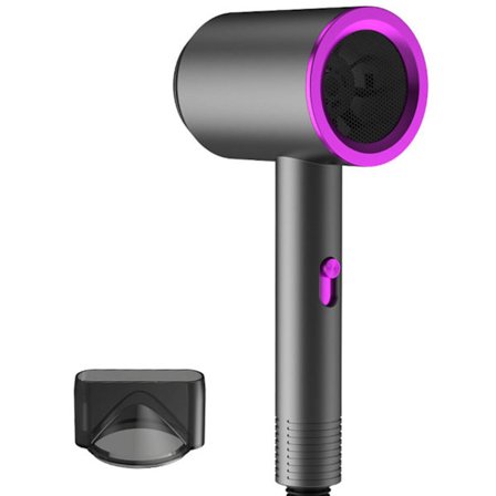 Hårtørrer Husholdning Hurtigtørrende Varm Kold Hårtørrer med Intelligent Temperaturkontrol til Hotel Kollegie Badeværelse 1200W Lilla