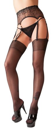 Black Classic Stockings - Vuxen.se - Sexiga strumpbyxor och höfthållare