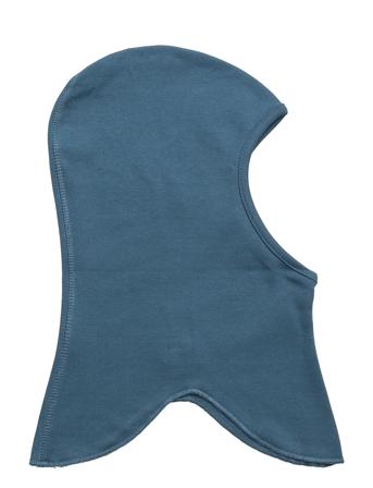 Cotton Fullface - Solid Accessories Headwear Balaclava Blå Mikk-Line