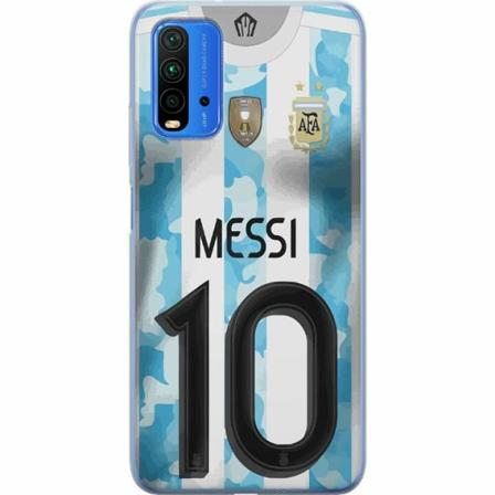 Xiaomi Redmi Note 9 4g Genomskinligt Skal Lionel Andrés Messi
