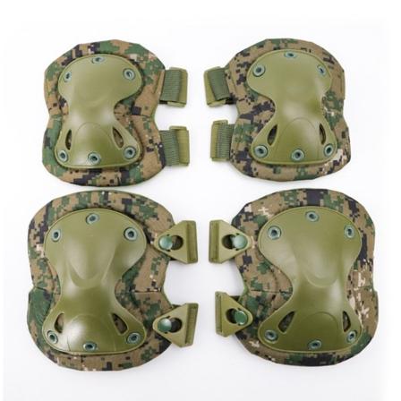 Taktiset polvisuojat Kyynärpää CS Sotilas Suoja Army Airsoft Ulkona CLSZ yksi koko CLSZ one size