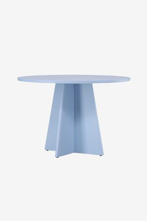 Venture Home - Bootcut Rundt spisebord - Blå - Spiseborde - Fra Homeroom