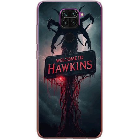 Kompatibel Mobilcover til Xiaomi Redmi Note 9 Mörk skräckscen