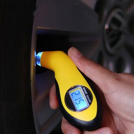 Digitalt dekktrykkmåler Bil Lufttrykkmåler Meter Sykkel Aut