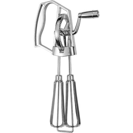 Handvev Mixer | Roterande Äggvisp | Manuell Äggvisp, Visp i Rostfritt Stål