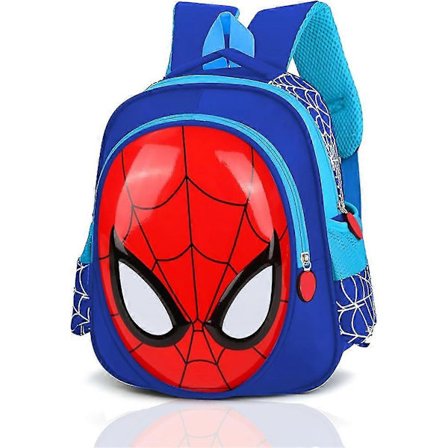 Spiderman Rygsæk til Børn, Spider Boy Rygsæk, Spiderman Børnehave Rygsæk, Spiderman Justerbar Børne Rygsæk, 3D Vandtæt Rygsæk