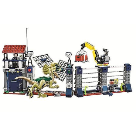 Ideas Jurassic World Dinosaur 10927 10924 10920 Byggeklodser Tyrannosaurus Klodser Køretøj Legetøj Til Børn Julegaver 10923 uden Original Æske