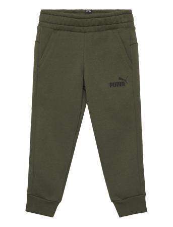 Ess Logo Pants Fl Cl B Joggebukser Pysjbukser Kakigrønn PUMA*Betinget Tilbud