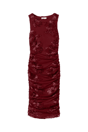 Noella Lavinia Dress - Winetasting Klänningar Dam Röd XS