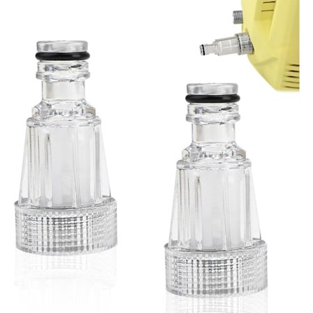 Vandfilter til Højtryksrenser, Beskytter Din Pumpe og Optimerer Dit Rengøringsarbejde, til Havearmaturer, til Højtryksrenser (2 stk)