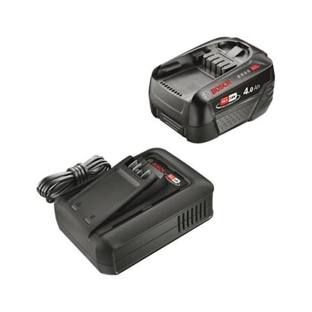 Batteripack 18V 4 Ah + laddare AL 18V-44 - Bosch - POWER FOR ALL 18V